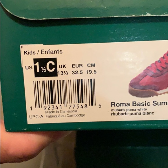 Brand New Red Puma Roma Basic Summer PS - Picture 5 of 5